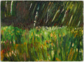 Ari Salfo , glade, huile sur toile, 10 × 15 cm.